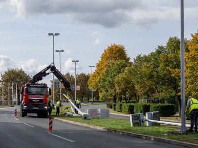 Zamjena i ugradnja nove javne rasvjete na Novoj Branimirovoj u Zagrebu Zamjena i ugradnja nove javne rasvjete na Novoj Branimirovoj u Zagrebu