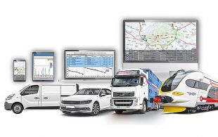 System for vehicle tracking and surveillance with communication console