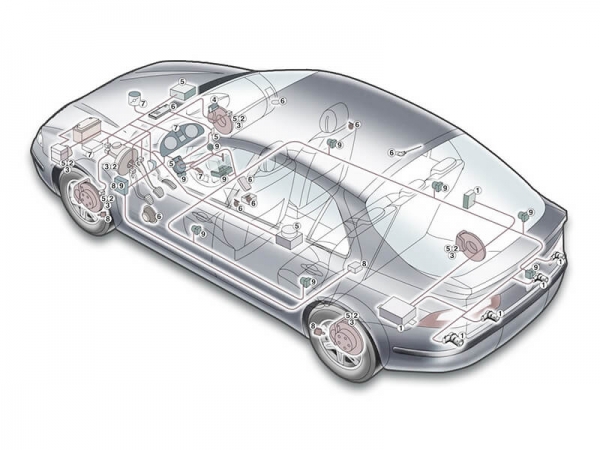 Sensors inside vehicles